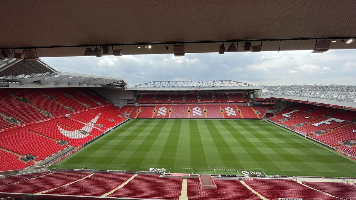 Anfield, home of Liverpool, where the Reds beat Chelsea on penalties