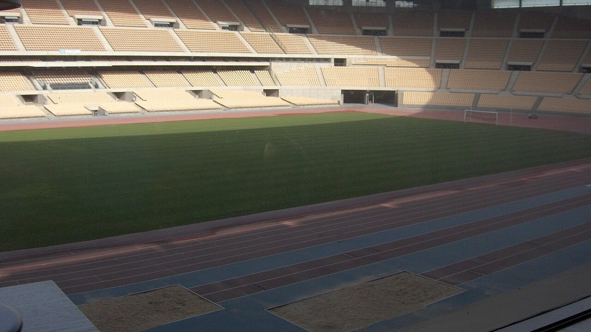 The Estadio Ol&iacute;mpico de La Cartuja in Seville, which hosts the Copa del Rey final